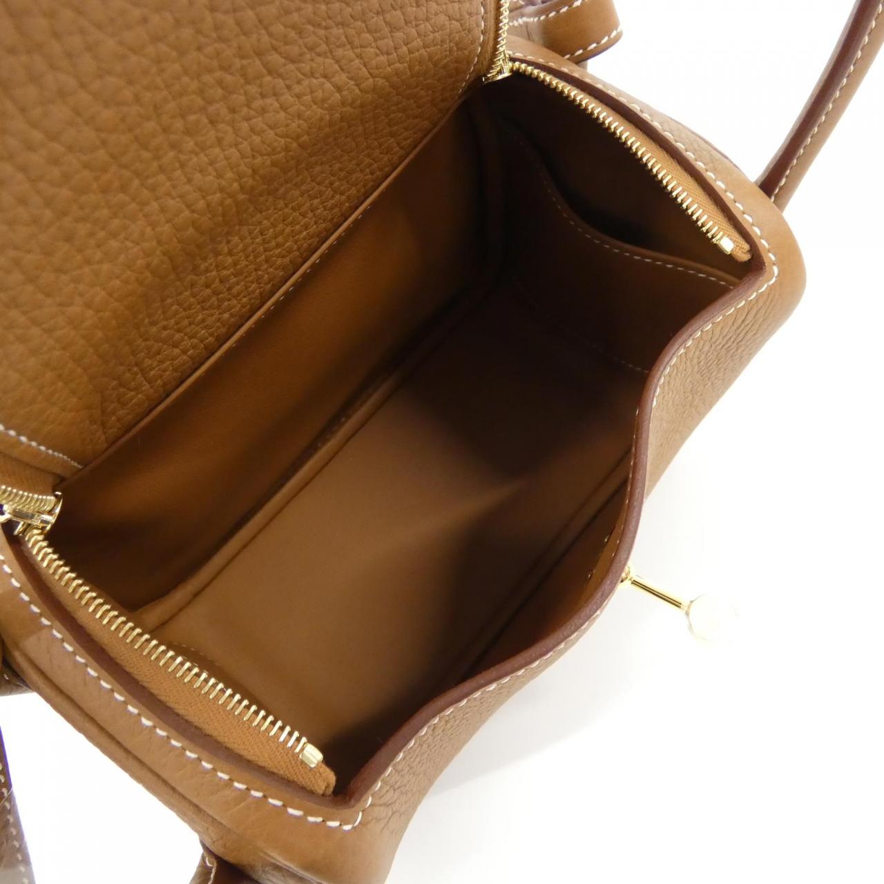 エルメス リンディ2MINI トリヨンクレマンス ショルダーバッグ