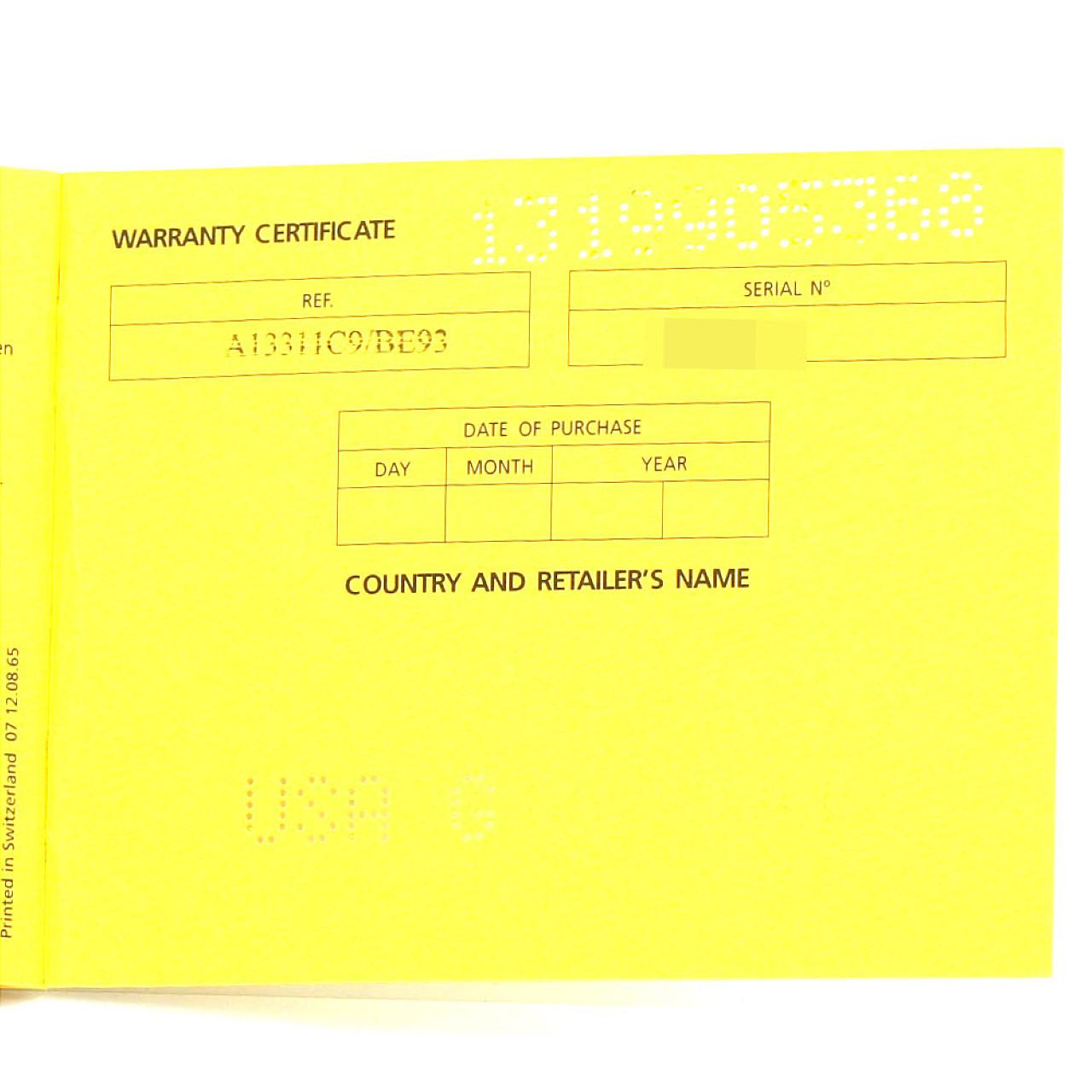 ブライトリング スーパーオーシャンクロノグラフ42 ステンレススチール