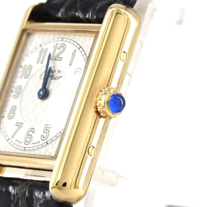 カルティエ マストタンク 金メッキ クォーツ