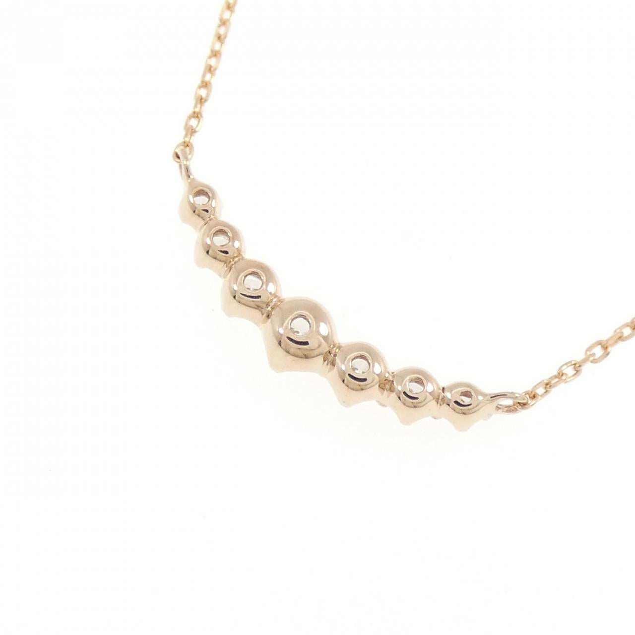 ヨンドシー Au750 ダイヤモンドネックレス