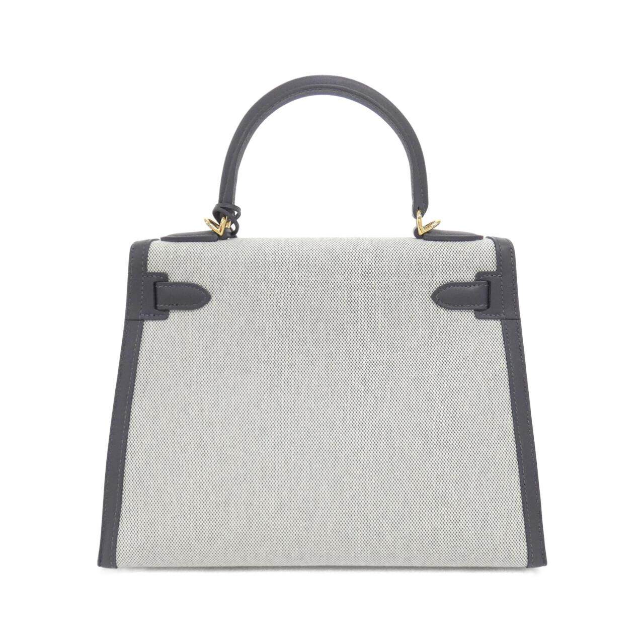 エルメス ケリー28 トワルアッシュ スイフト バッグ