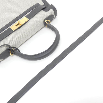 エルメス ケリー28 トワルアッシュ スイフト バッグ