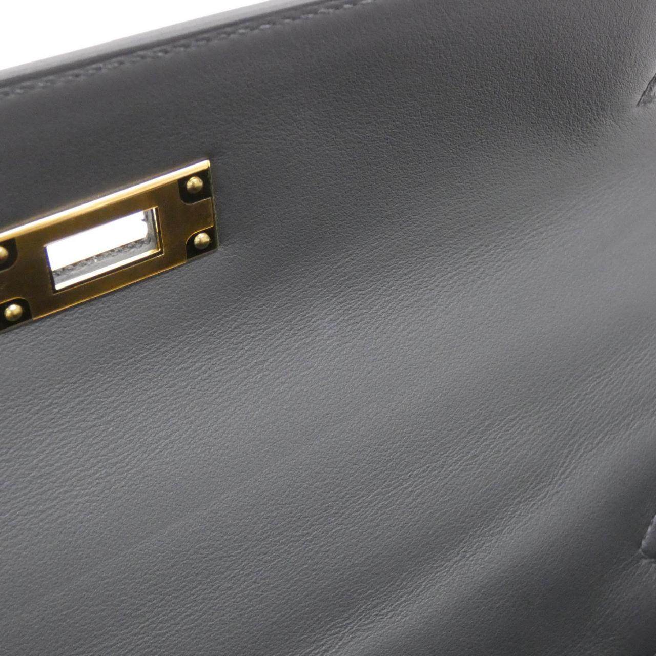 エルメス ケリー28 トワルアッシュ スイフト バッグ