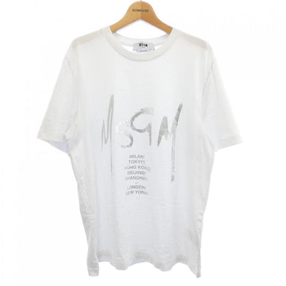 エムエスジーエム コットン Tシャツ