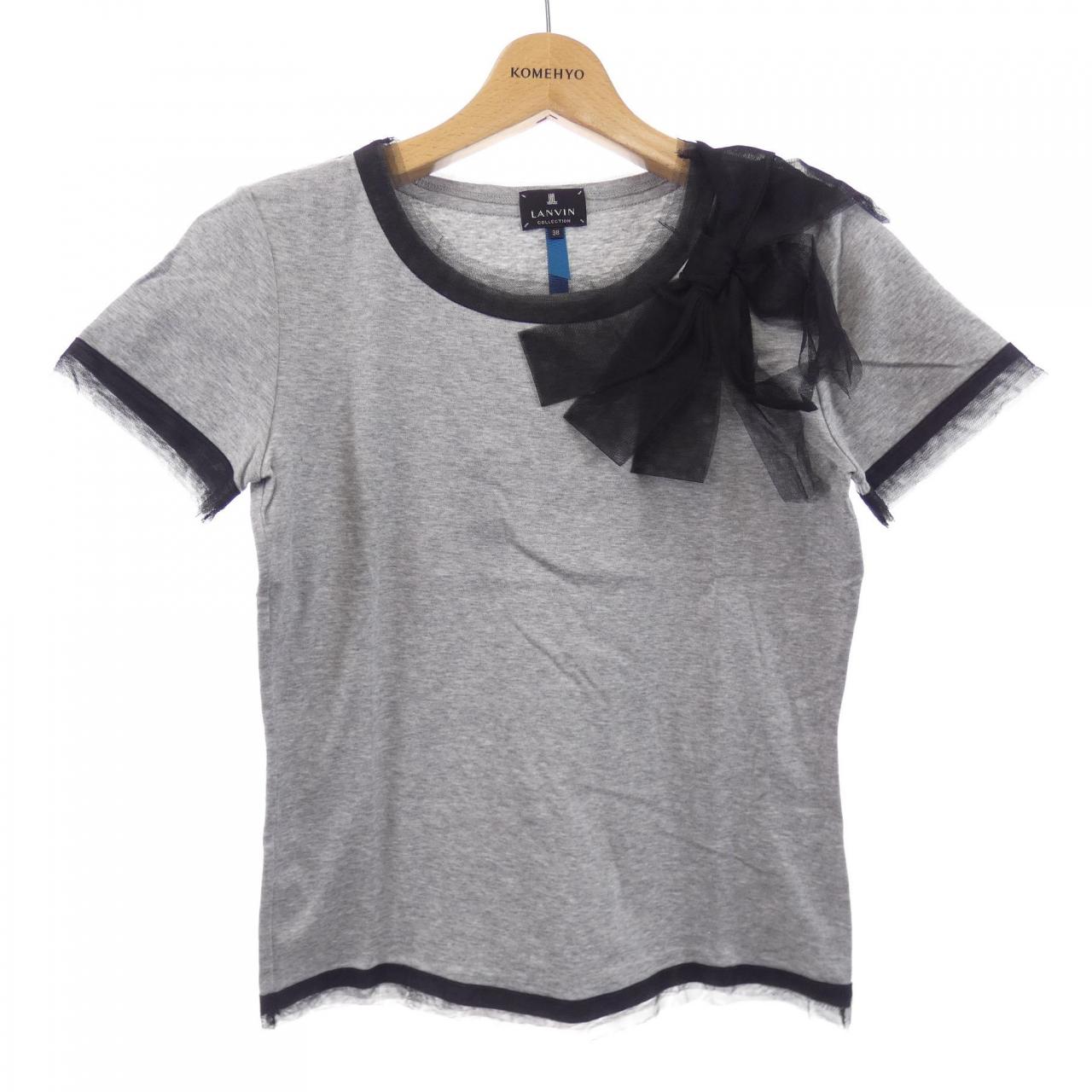 ランバンコレクション コットンTシャツ