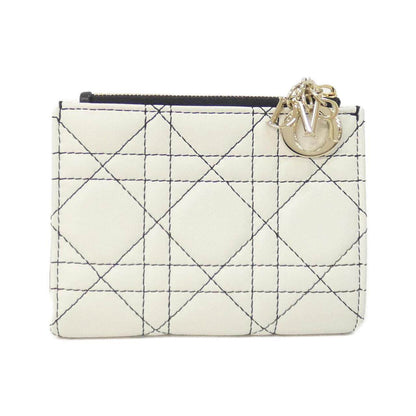 クリスチャンディオール LADY DIOR DAHLIA ラムスキン財布 日本限定