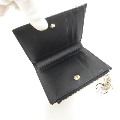 クリスチャンディオール LADY DIOR DAHLIA ラムスキン財布 日本限定