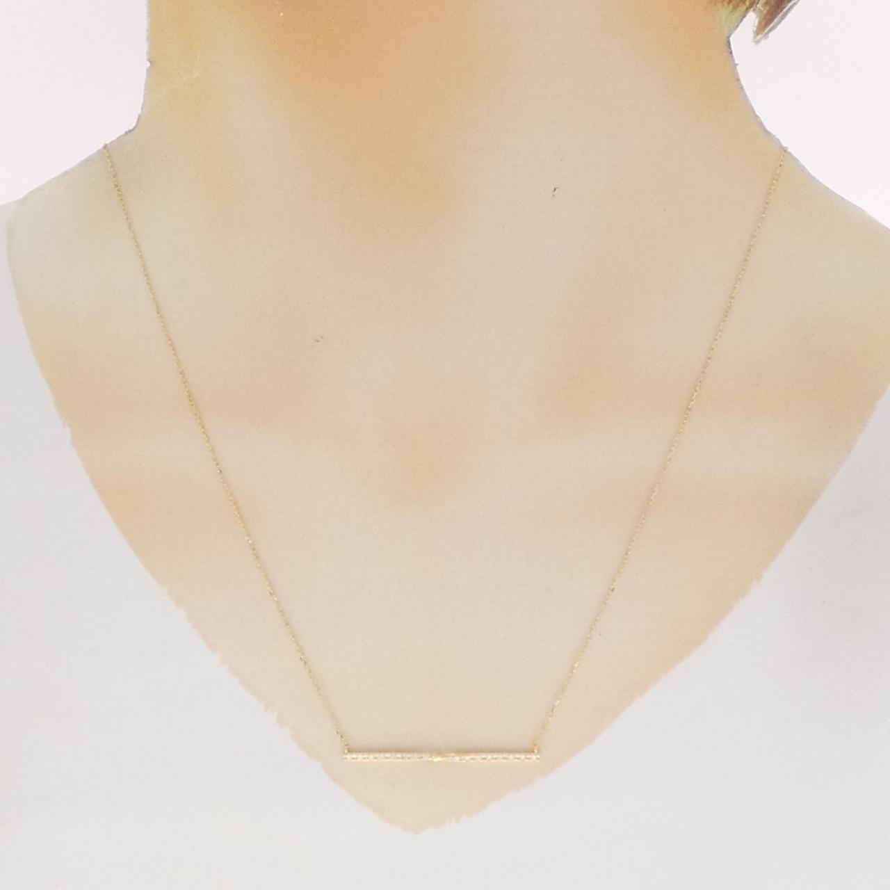 Au750ダイヤモンドネックレス