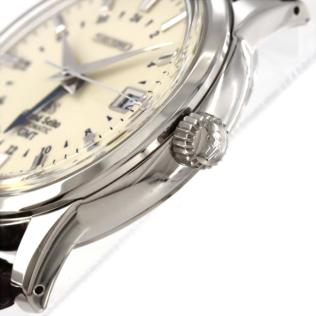 セイコー グランドセイコー オートマティック GMT ステンレススチール 腕時計