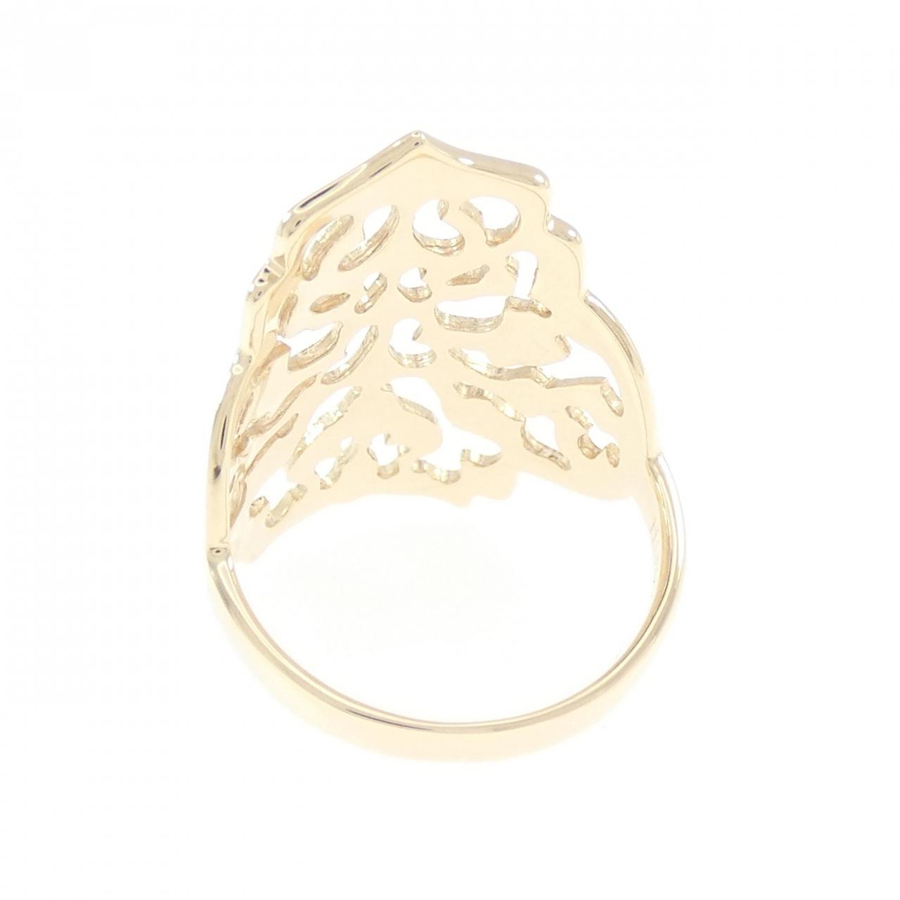 ヒロタカ K10イエローゴールド リング