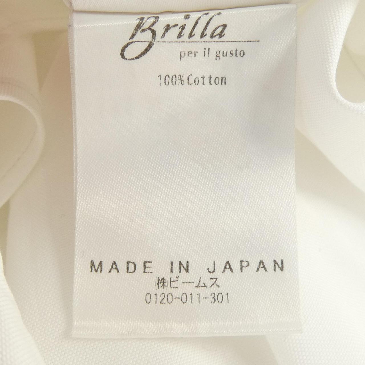 ブリッラ コットンシャツ