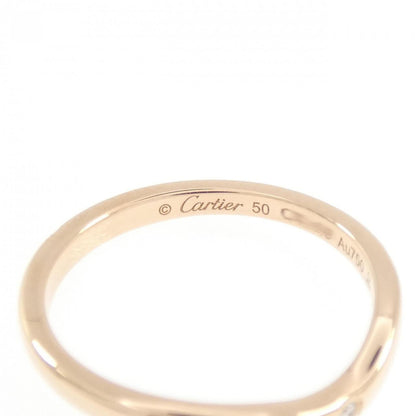 カルティエ バレリーナ 750ピンクゴールド ダイヤモンドリング 9.5号