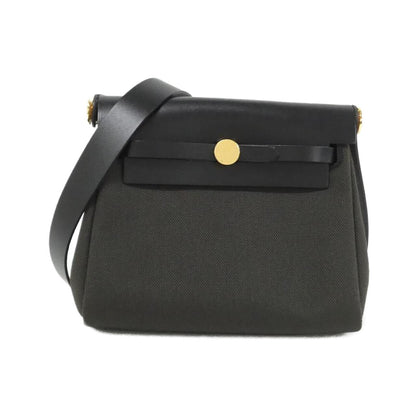エルメス エールバッグジップPM トワルミリタリー ヴァッシュハンター ショルダーバッグ