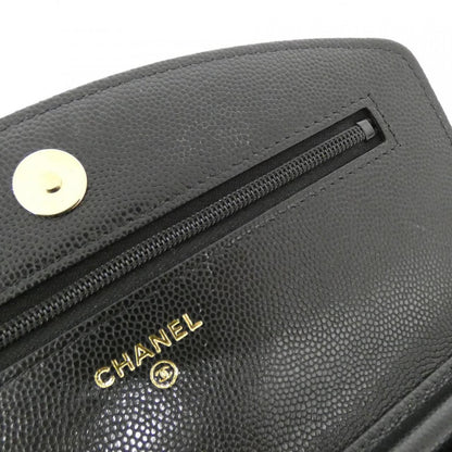 シャネル キャビアスキン 財布