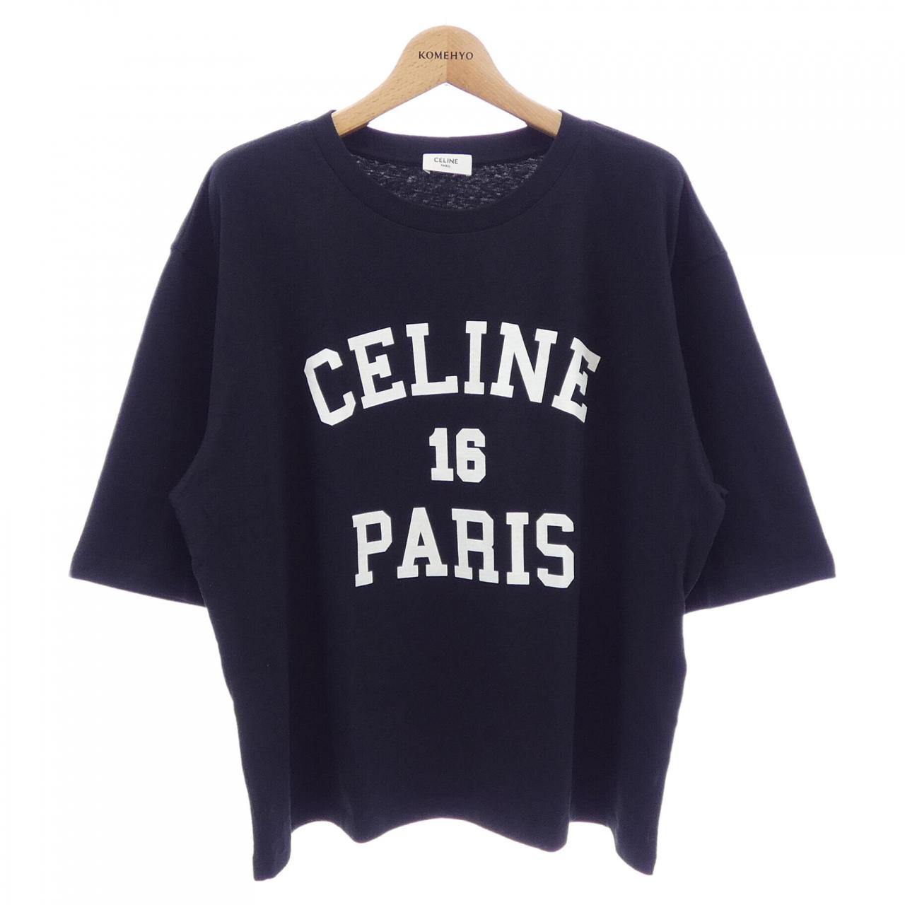 セリーヌ コットンTシャツ
