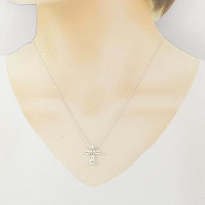 ティファニー 925シルバークロスネックレス