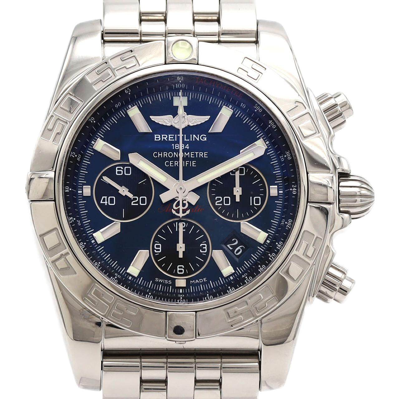 ブライトリング クロノマット44 ステンレススチール 腕時計