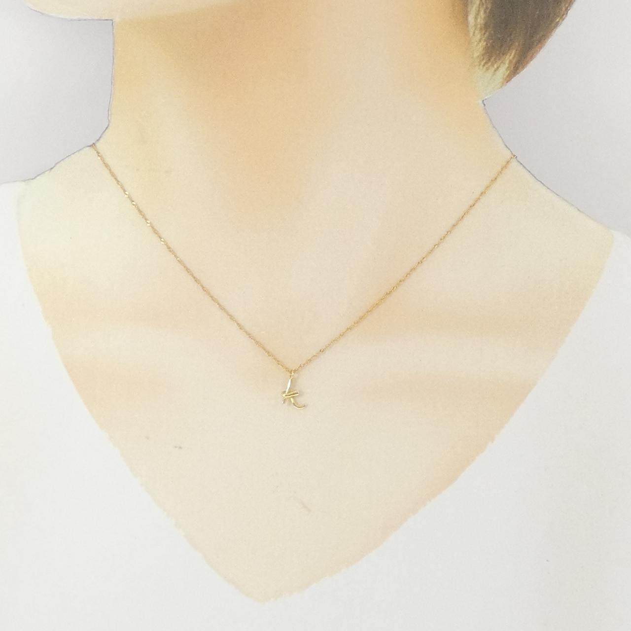 シエナロゼ Au750ダイヤモンドネックレス