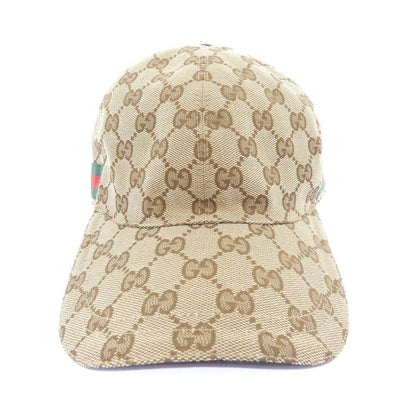 グッチ オリジナルGGキャンバス ベースボールキャップ
