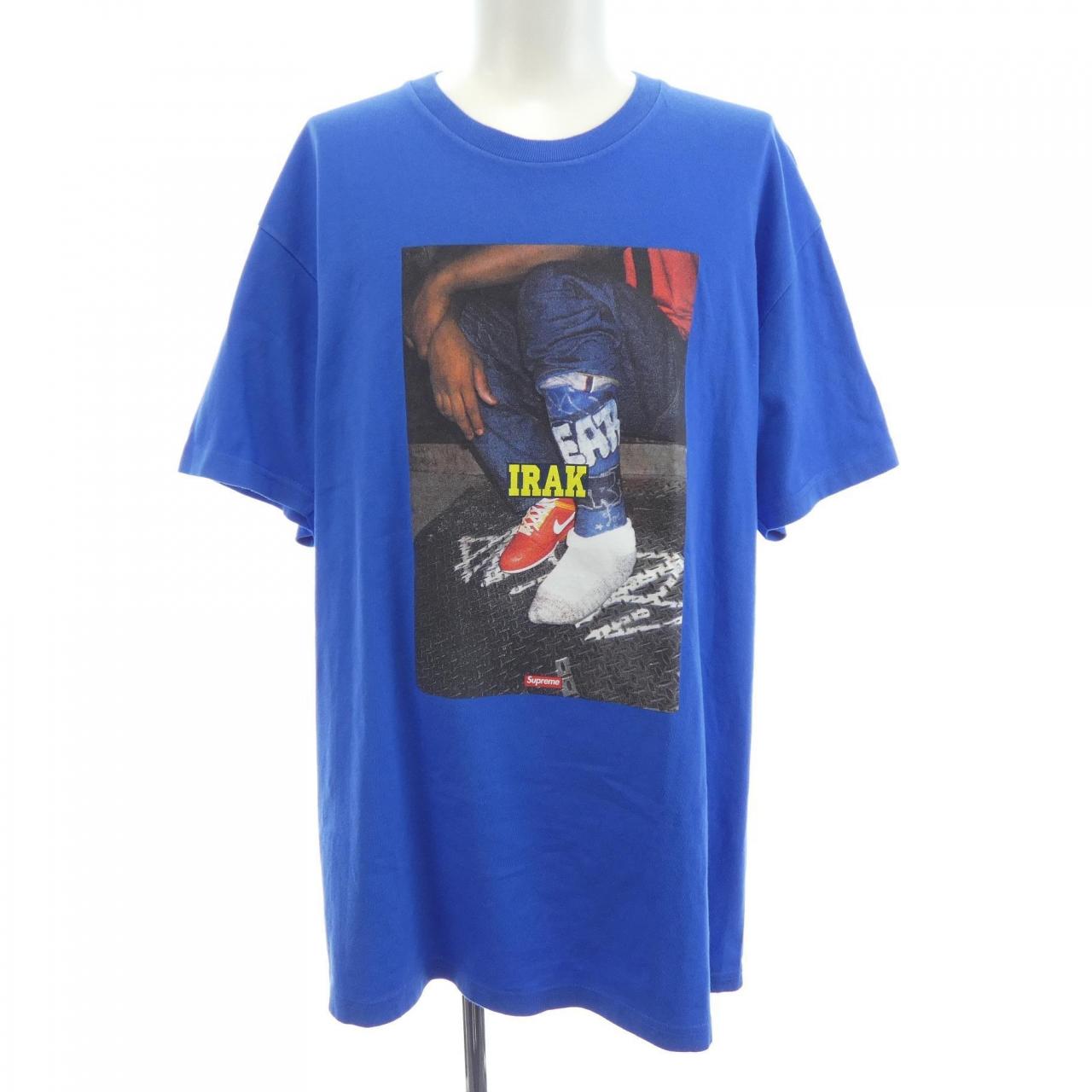 シュプリーム IRAK コットンTシャツ