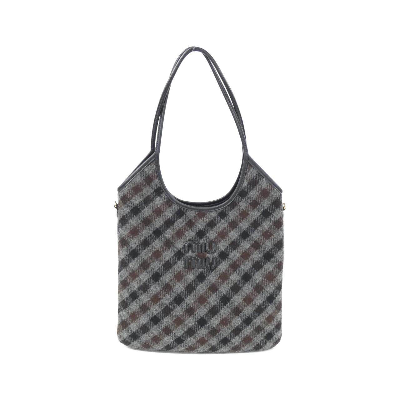 ミュウミュウ TARTAN ショルダーバッグ