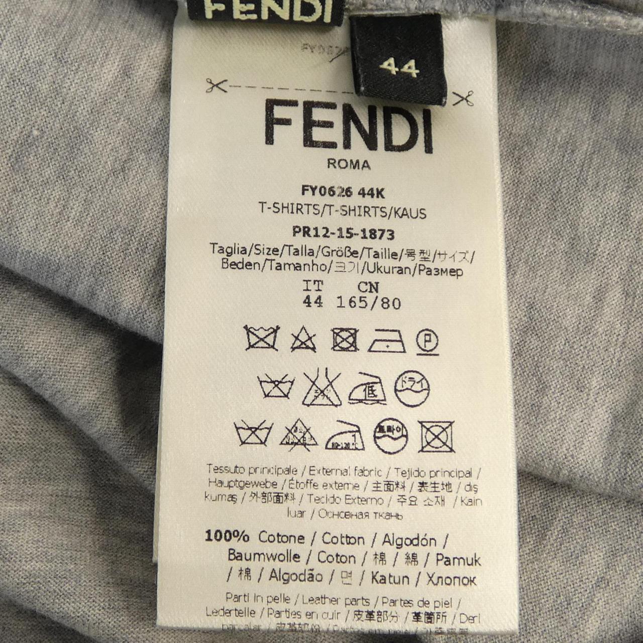 フェンディ コットンTシャツ