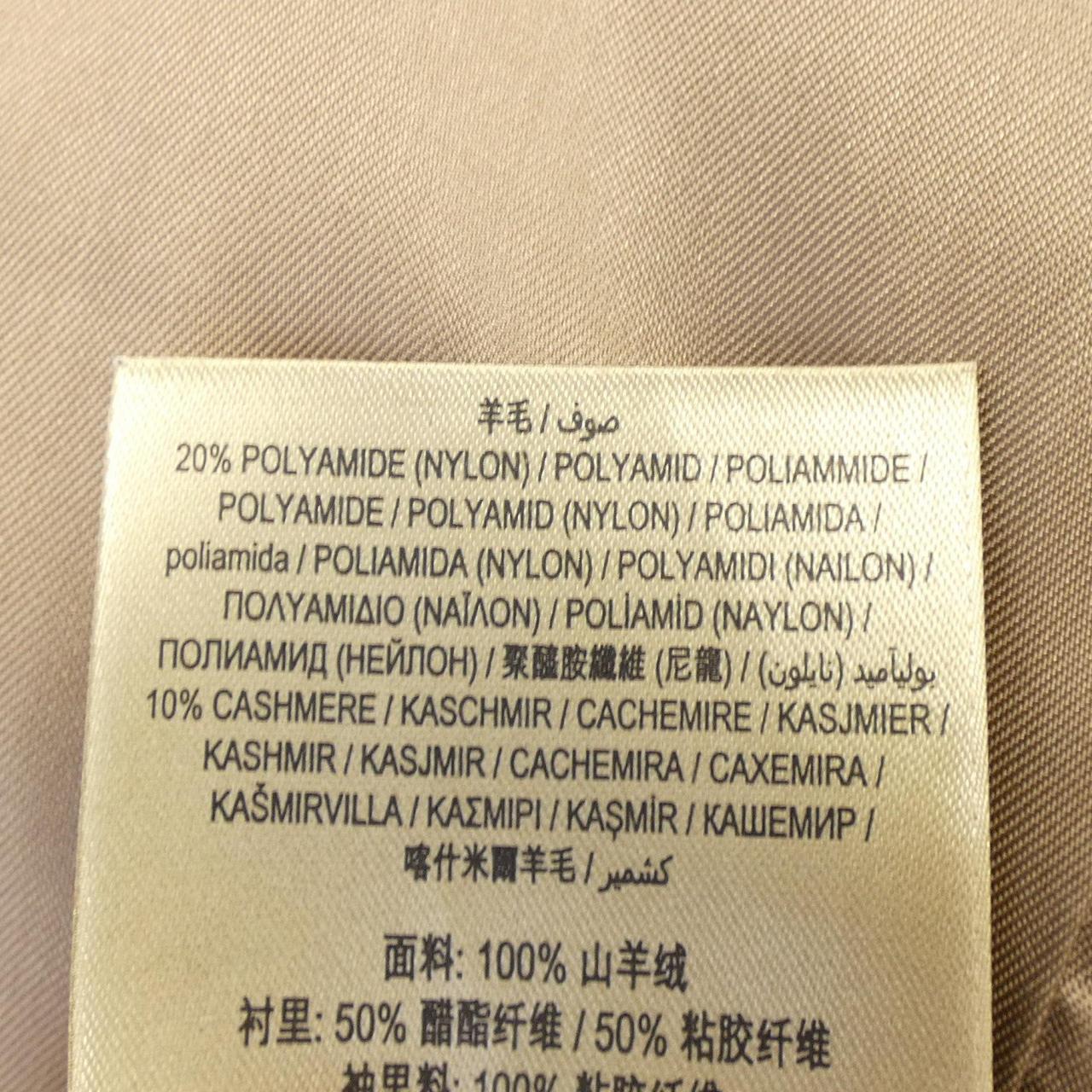 バーバリー カシミヤ100％コート