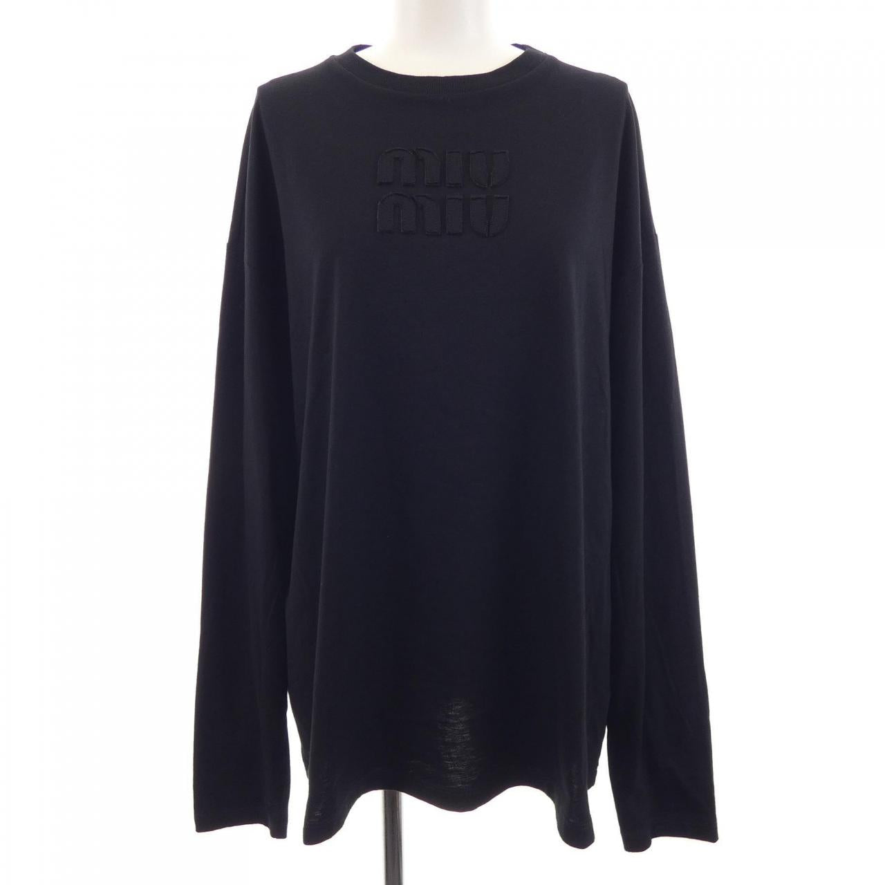 ミュウミュウ ロゴTシャツ