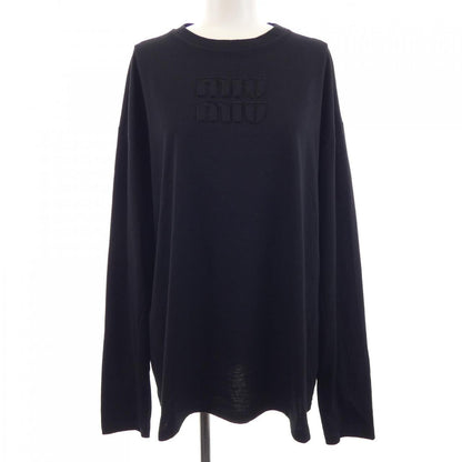 ミュウミュウ ロゴTシャツ