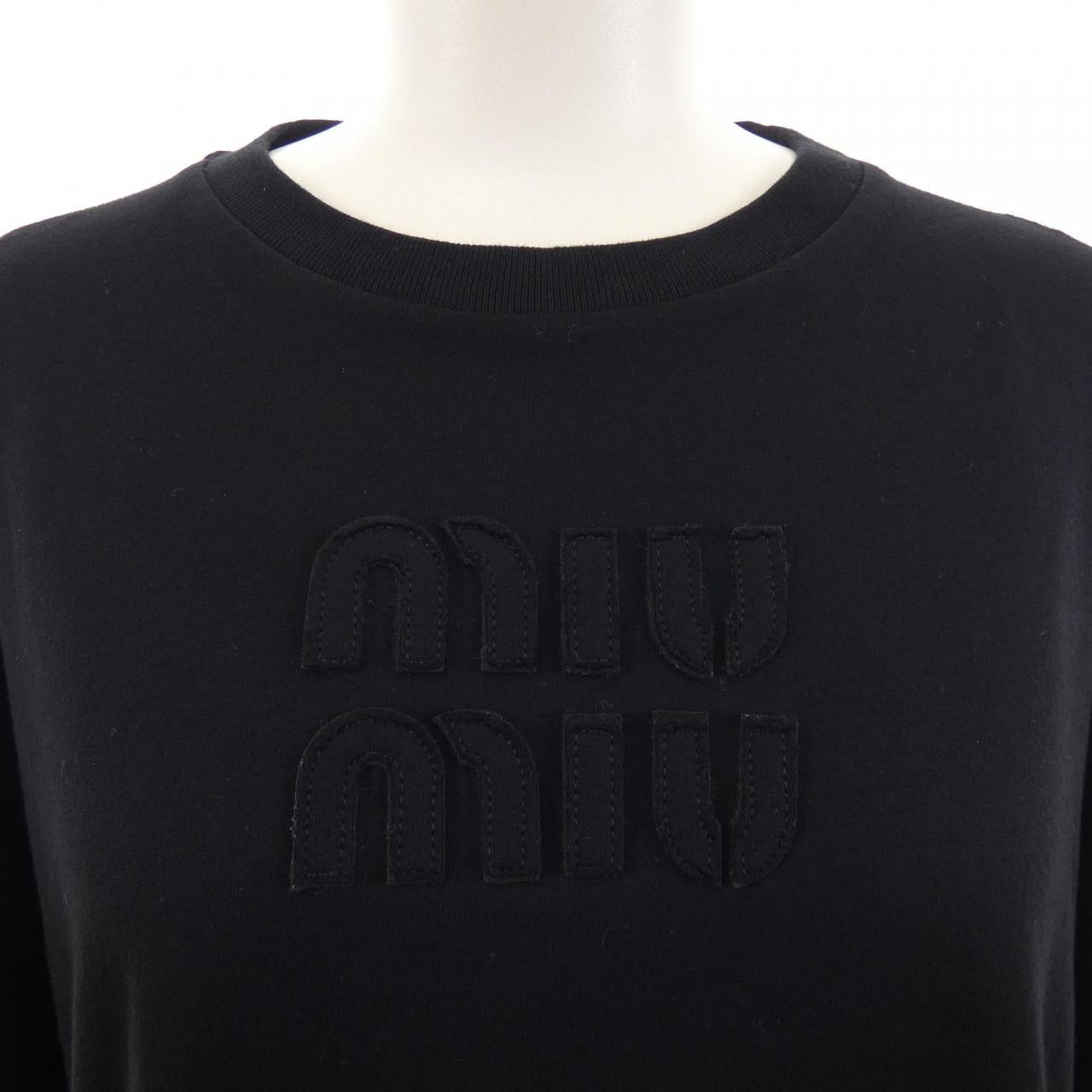 ミュウミュウ ロゴTシャツ