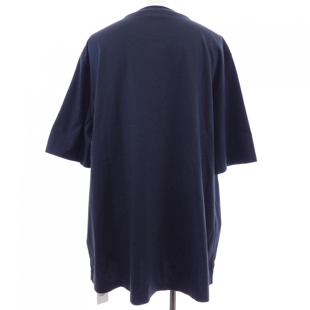 エルメス エプロンドールモザイク コットンTシャツ