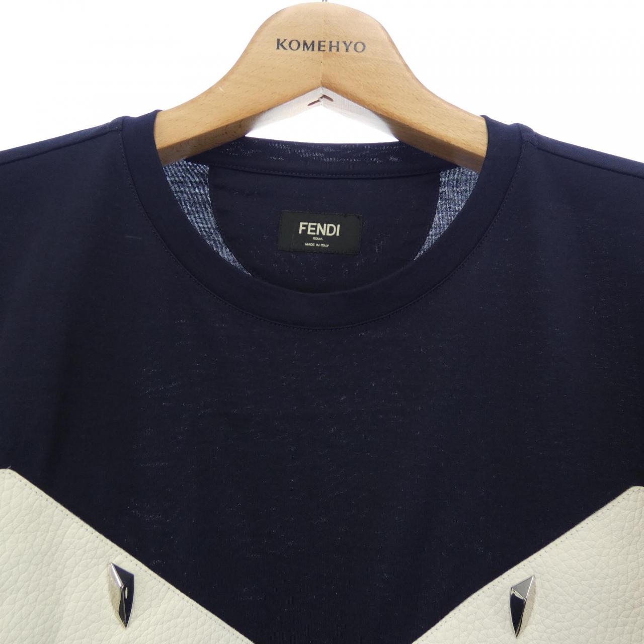 フェンディ コットンTシャツ