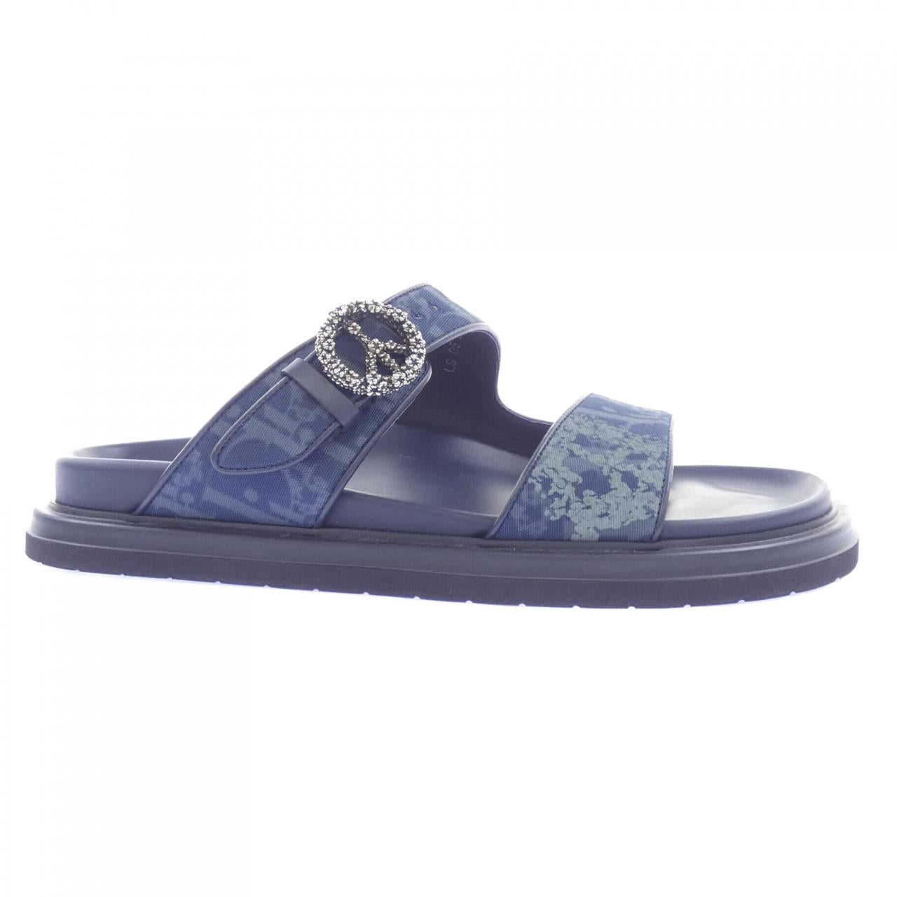 ディオール AQUA DOUBLE BAND DENIM TEARS レザーサンダル