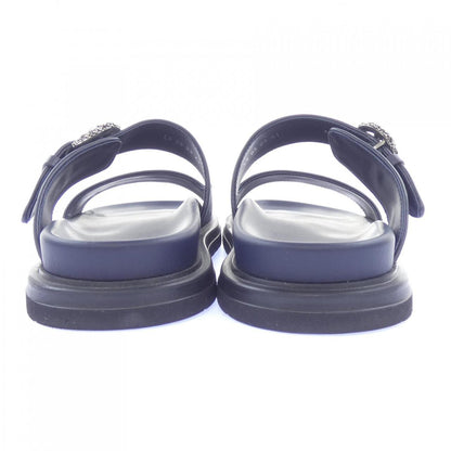 ディオール AQUA DOUBLE BAND DENIM TEARS レザーサンダル