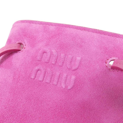 ミュウミュウ CAMOSCIO ショルダーバッグ