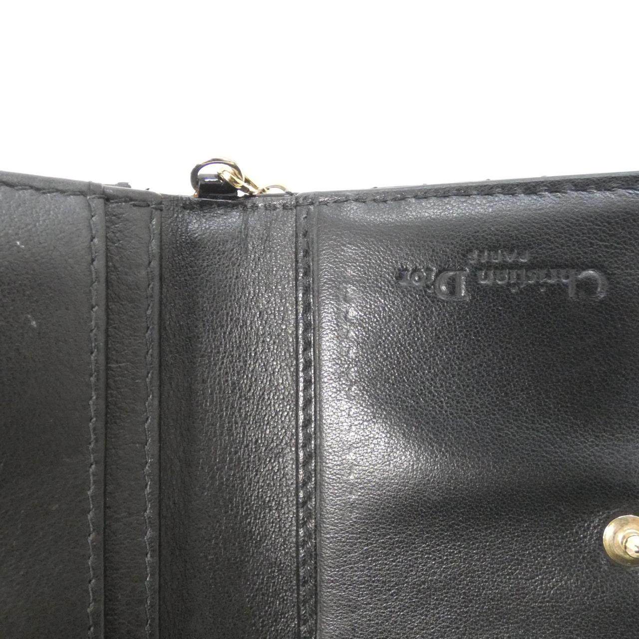 クリスチャンディオール LADY DIOR BLOOM エナメルカードケース