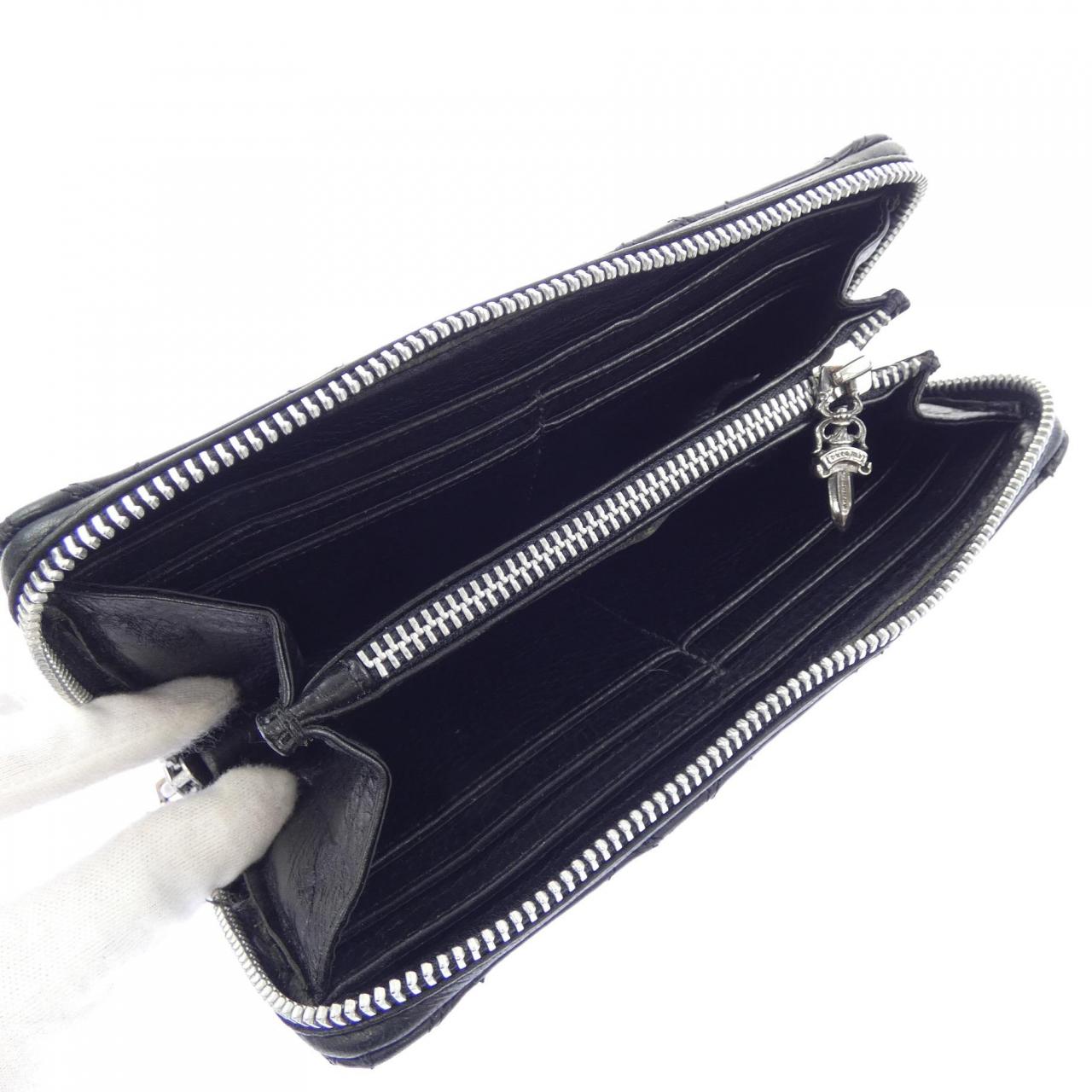 クロムハーツ REC F ZIP CEME QWLT 財布