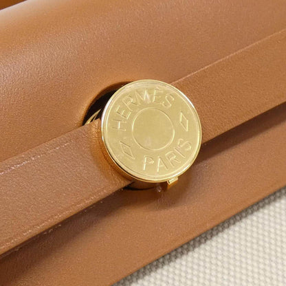 エルメス エールバッグ ジップPM トワルミリタリー ヴァッシュハンター バッグ