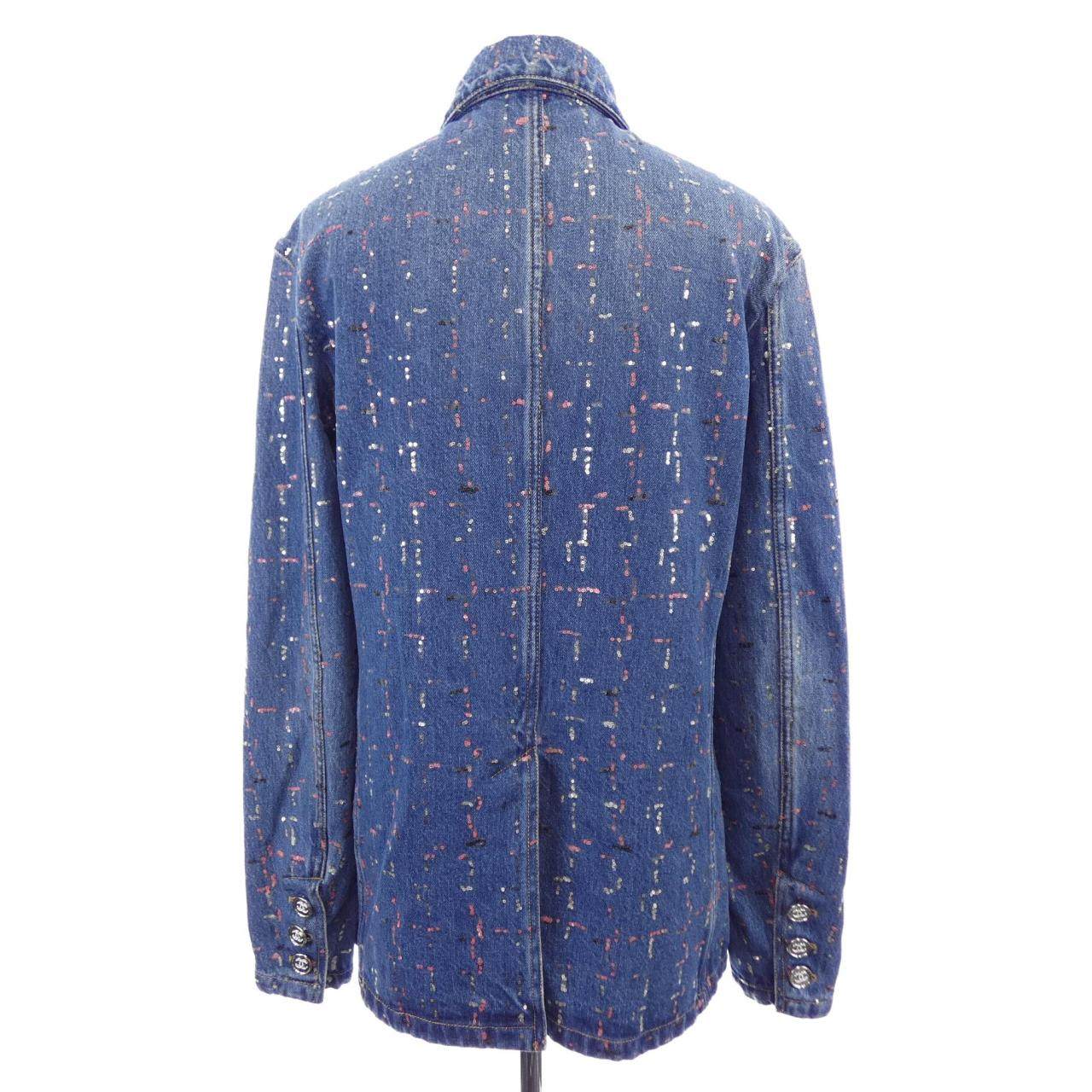 シャネル METIERS D’ART LOOK 38 デニムジャケット