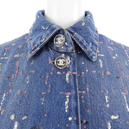 シャネル METIERS D’ART LOOK 38 デニムジャケット