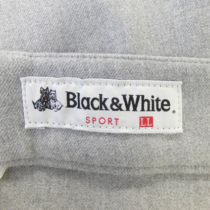 ブラックアンドホワイト パンツ
