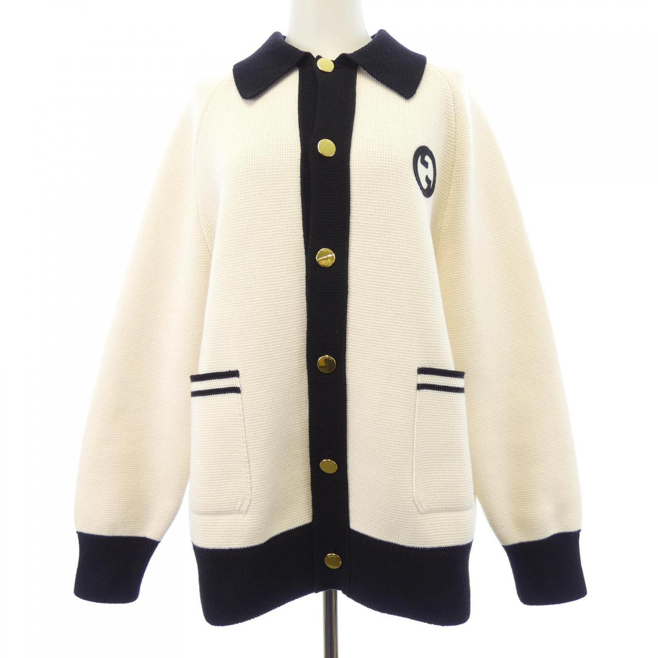 グッチ ニットカーディガン