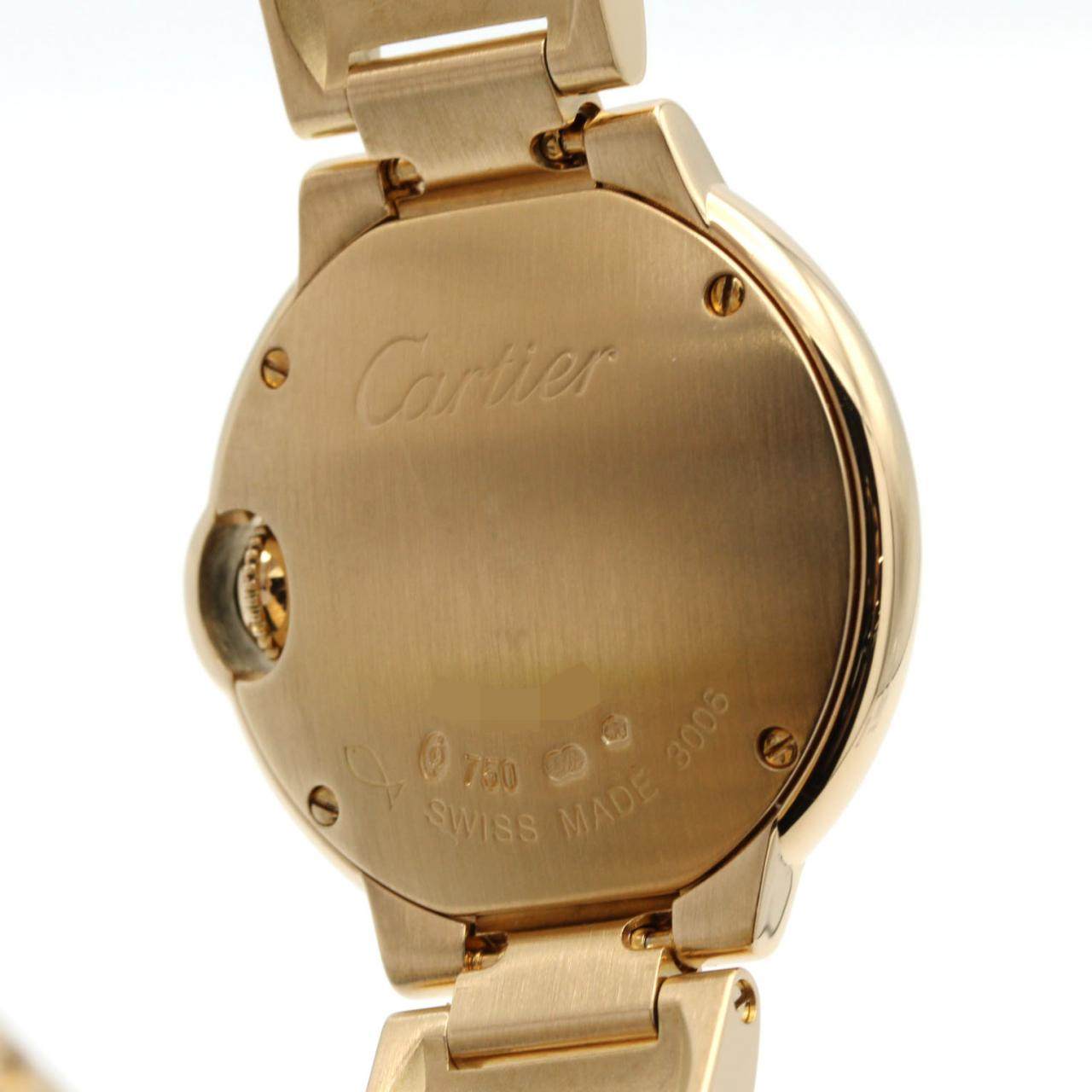 カルティエ バロンブルー Au750 クォーツ
