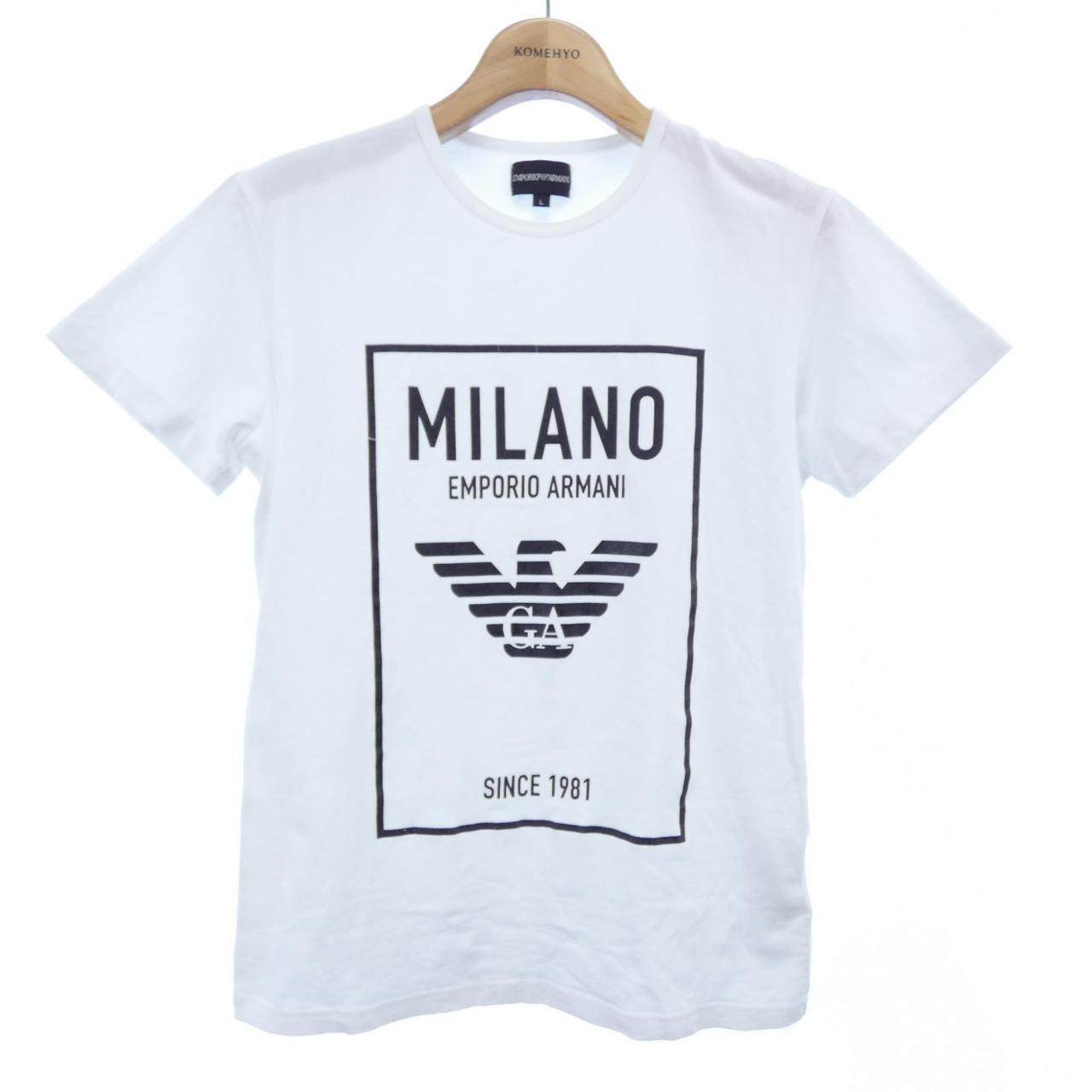 エンポリオアルマーニ コットンTシャツ
