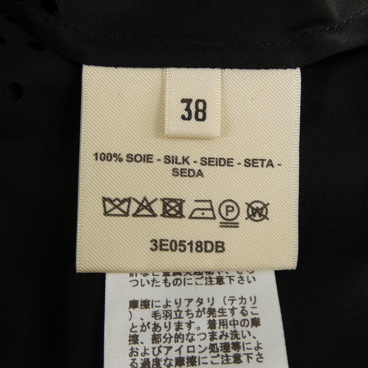 エルメス BRIDES DE GALA シルクワンピース