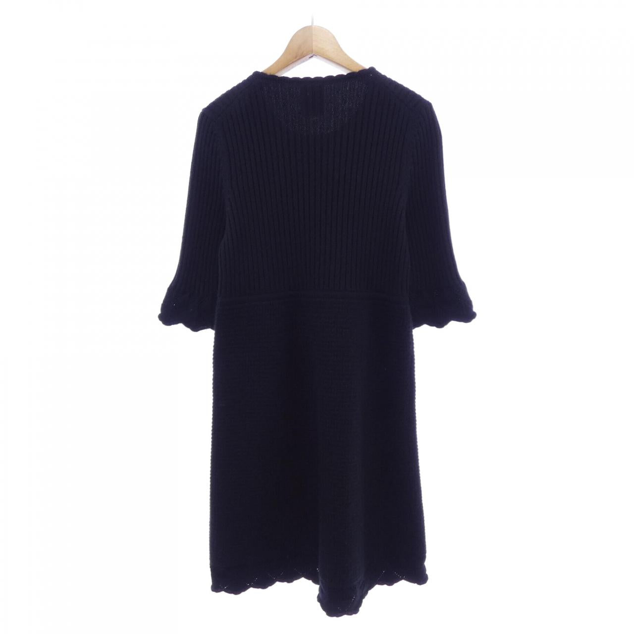 シャネル カシミヤワンピース