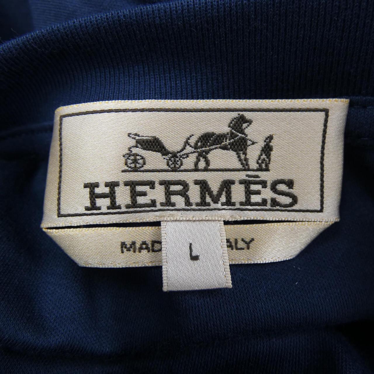 エルメス アッシュヴァル コットンTシャツ