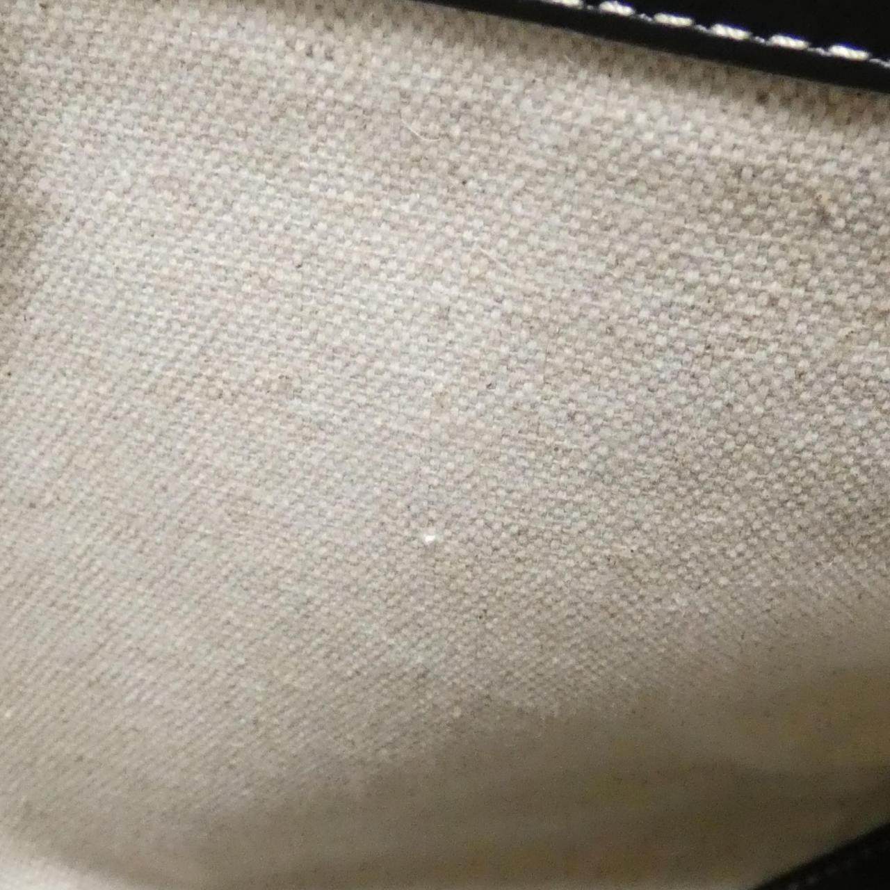 ボッテガヴェネタ キャンバスレザーショルダーバッグ