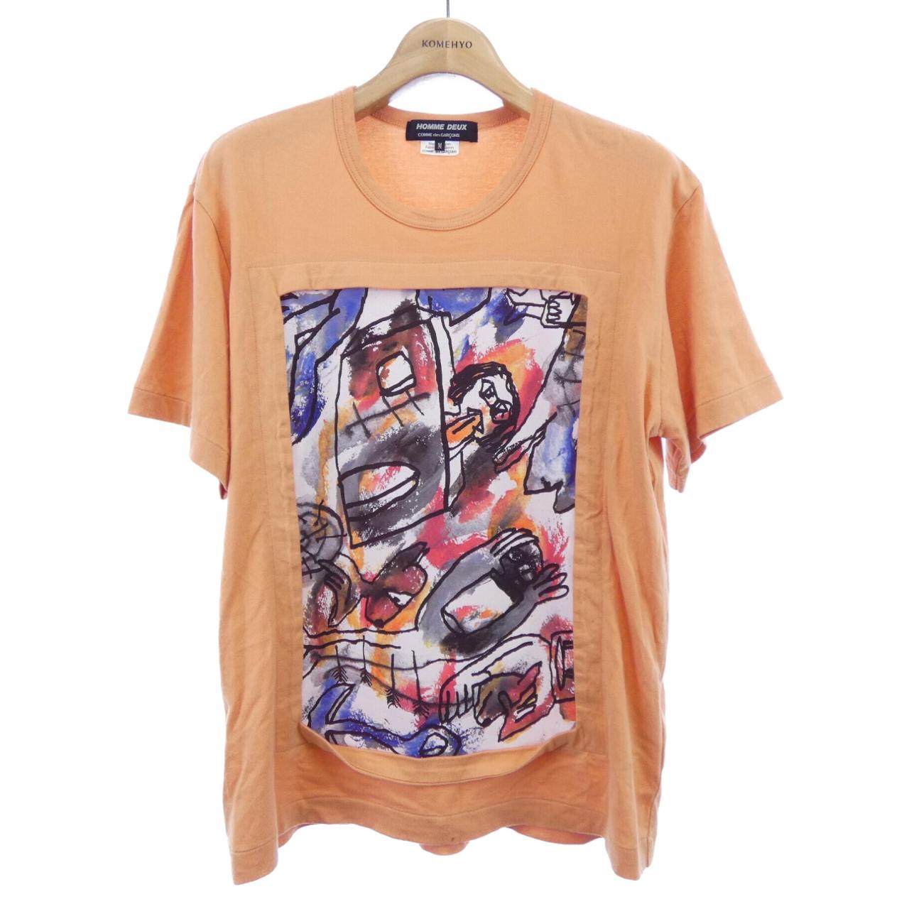 コムデギャルソンオムドゥ コットンTシャツ