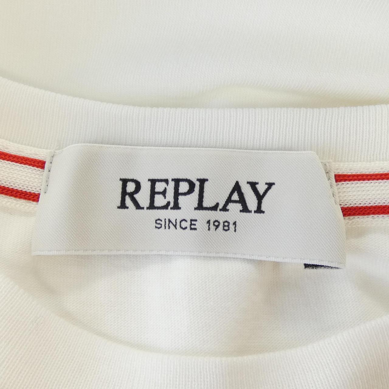 リプレイ コットンTシャツ
